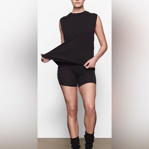 NWT SKIMS Boyfriend Boxer Onyx Size XS